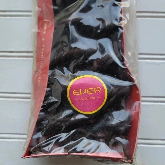 Ever Collection Human Hair Premium Blend Luxury Deep 16" Color Black #4R - Picture 5 of 8